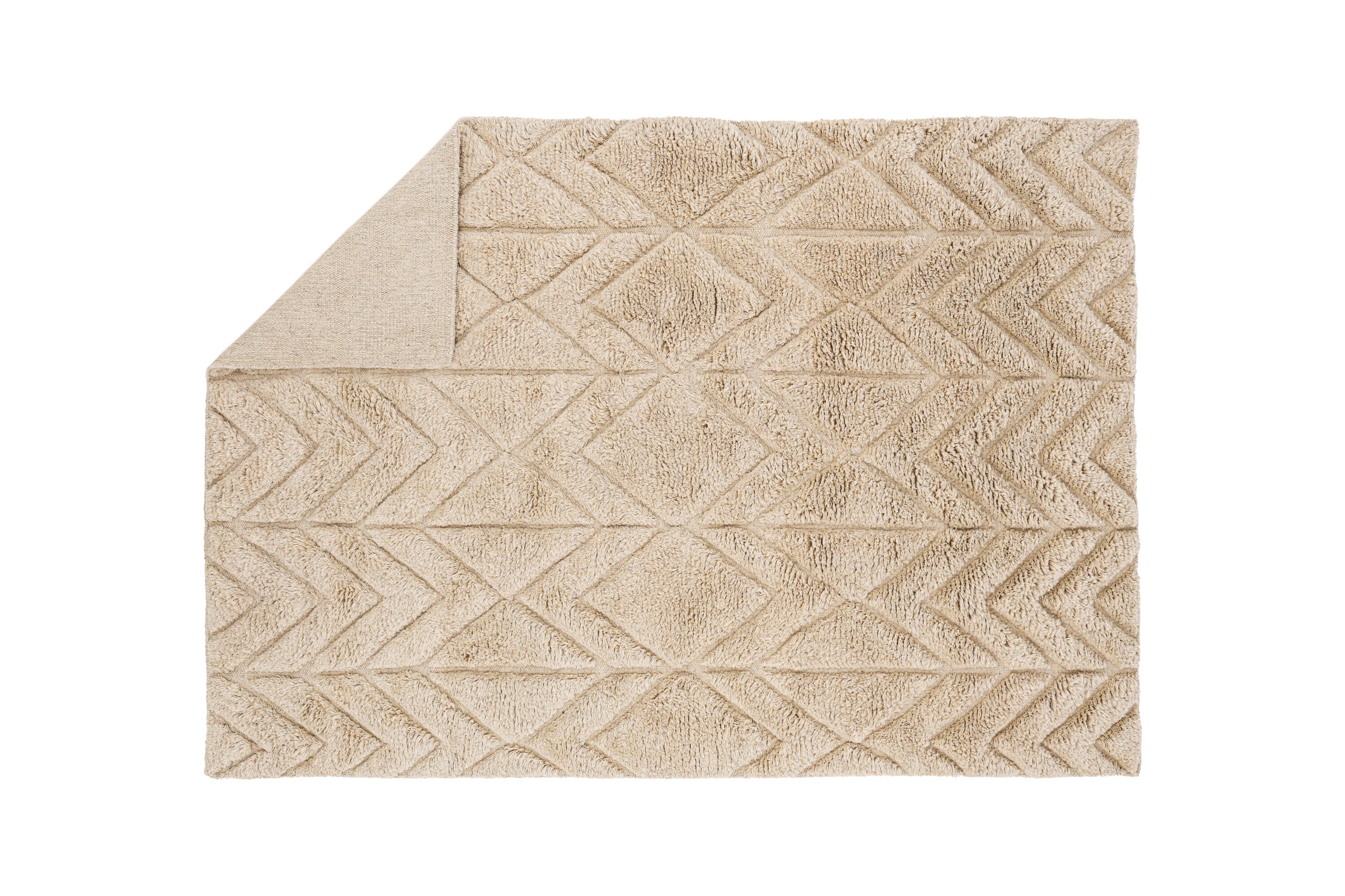 Zoe Rektangulära Mattor 300 x 200 Beige