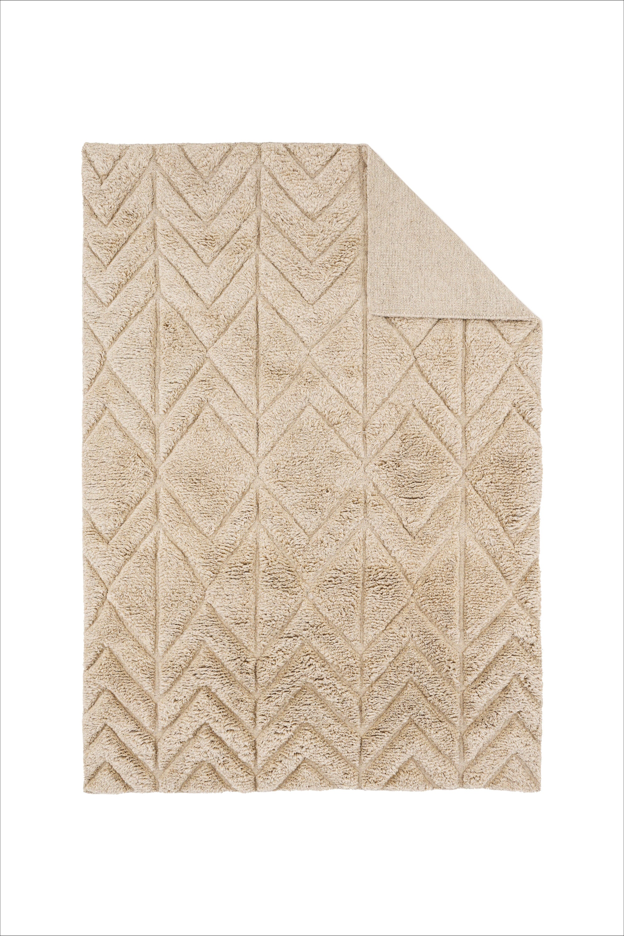 Zoe Rektangulära Mattor 230 x 160 Beige