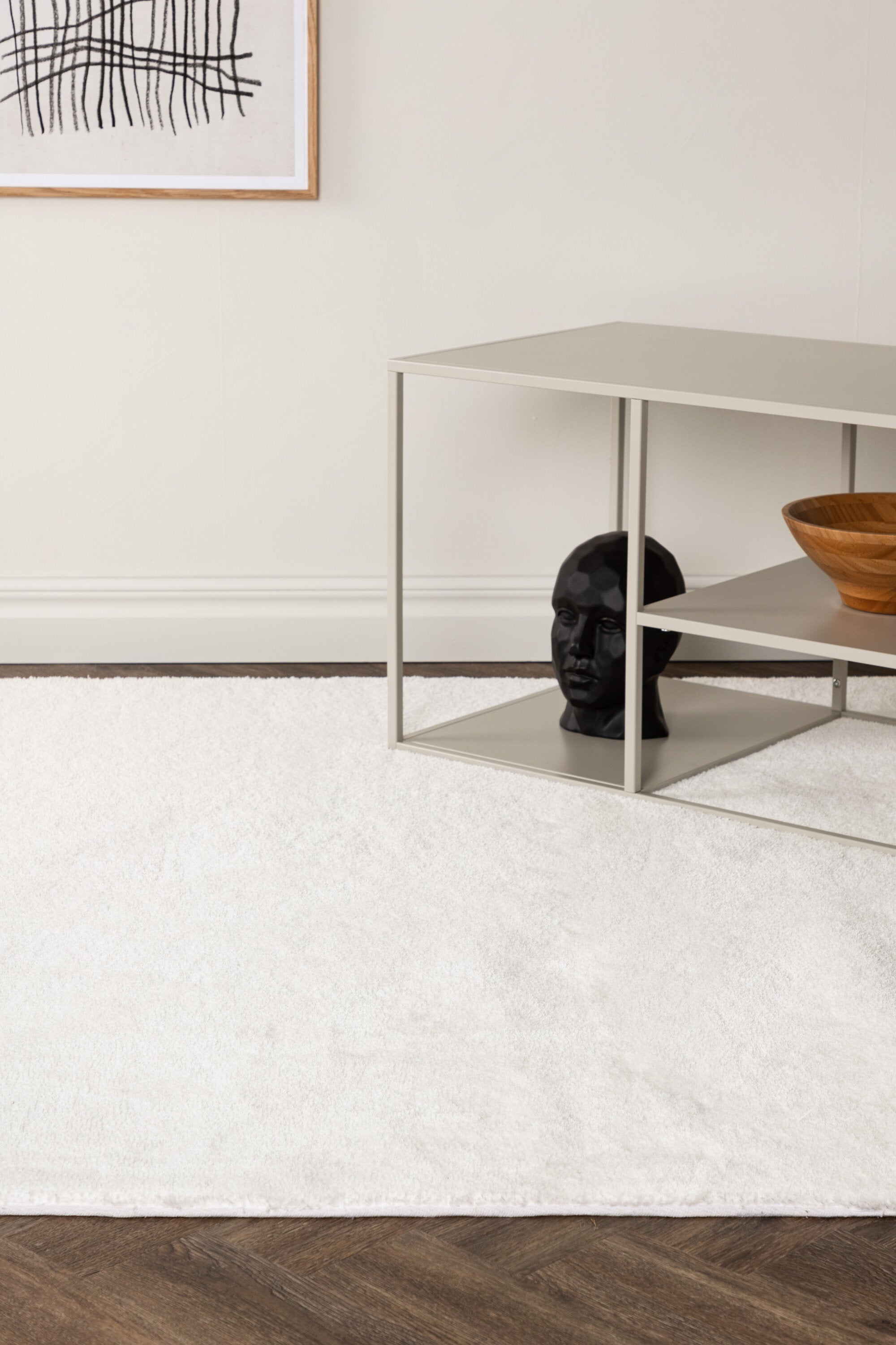 Undra polyestermatta 240 x 170 cm – livsstilsbild i hemmiljö