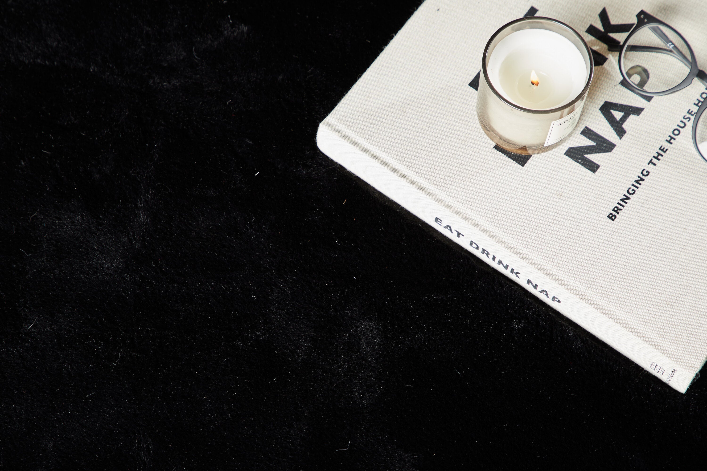 Nina polyestermatta 230 x 160 cm – livsstilsbild