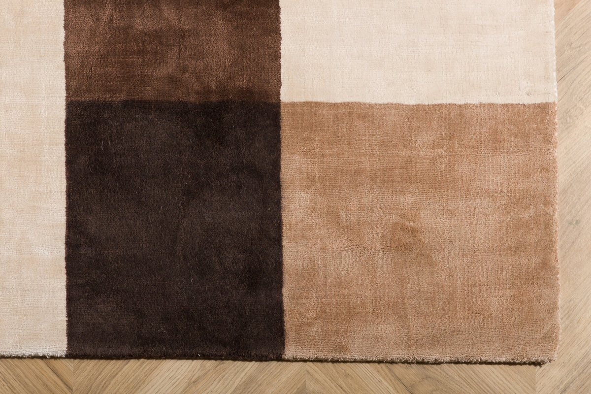 Arvid viskosmatta 350 x 250 cm – närbild struktur