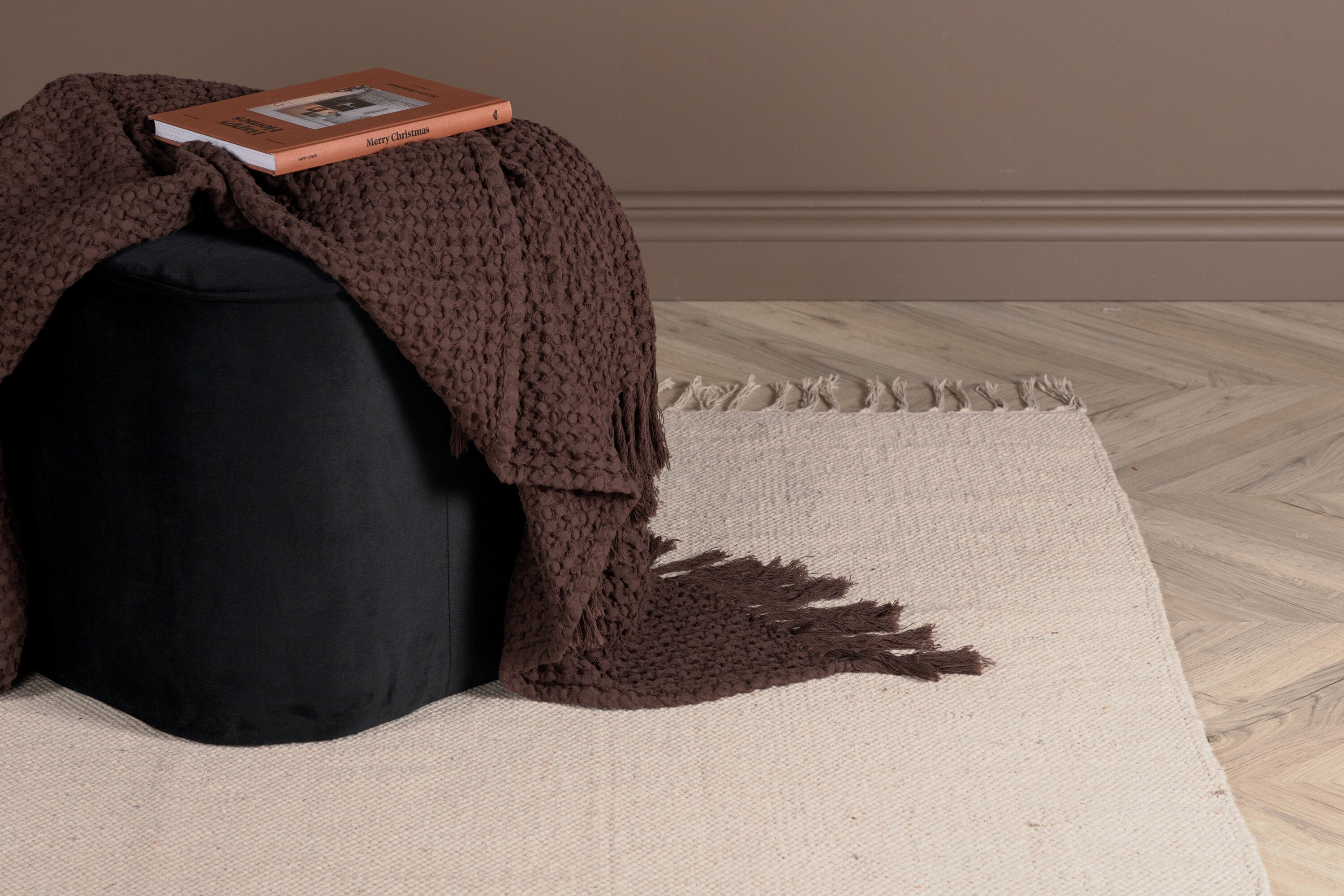 Panipat bomullsmatta 300 x 200 cm – livsstilsbild i hemmiljö