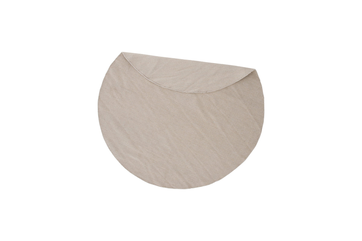 Jaipur ullmatta rund ⌀200 cm – sidovy