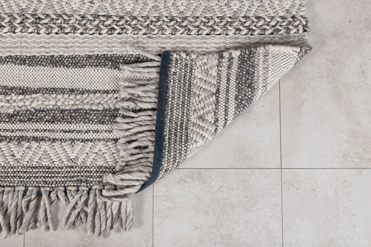 Alwar ullmatta 240 x 170 cm – hemmiljö ovanifrån