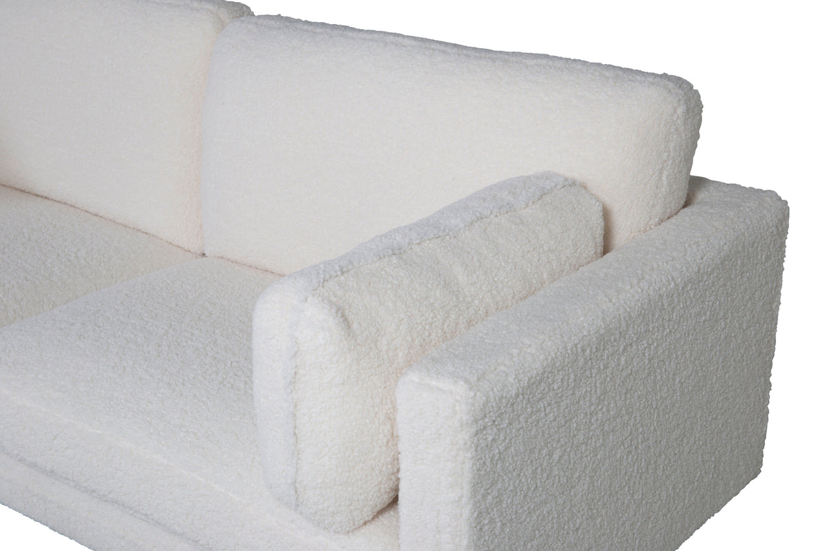 Boom 3-sits soffor vit – produktbild