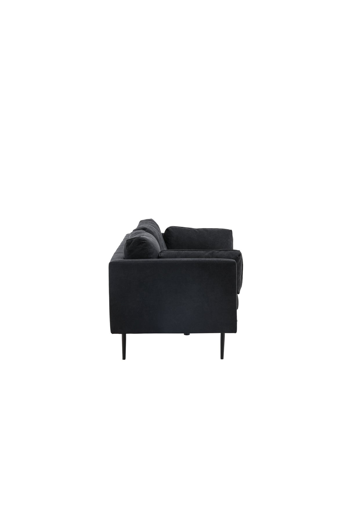 Boom 3-sits soffor svart – studioshot