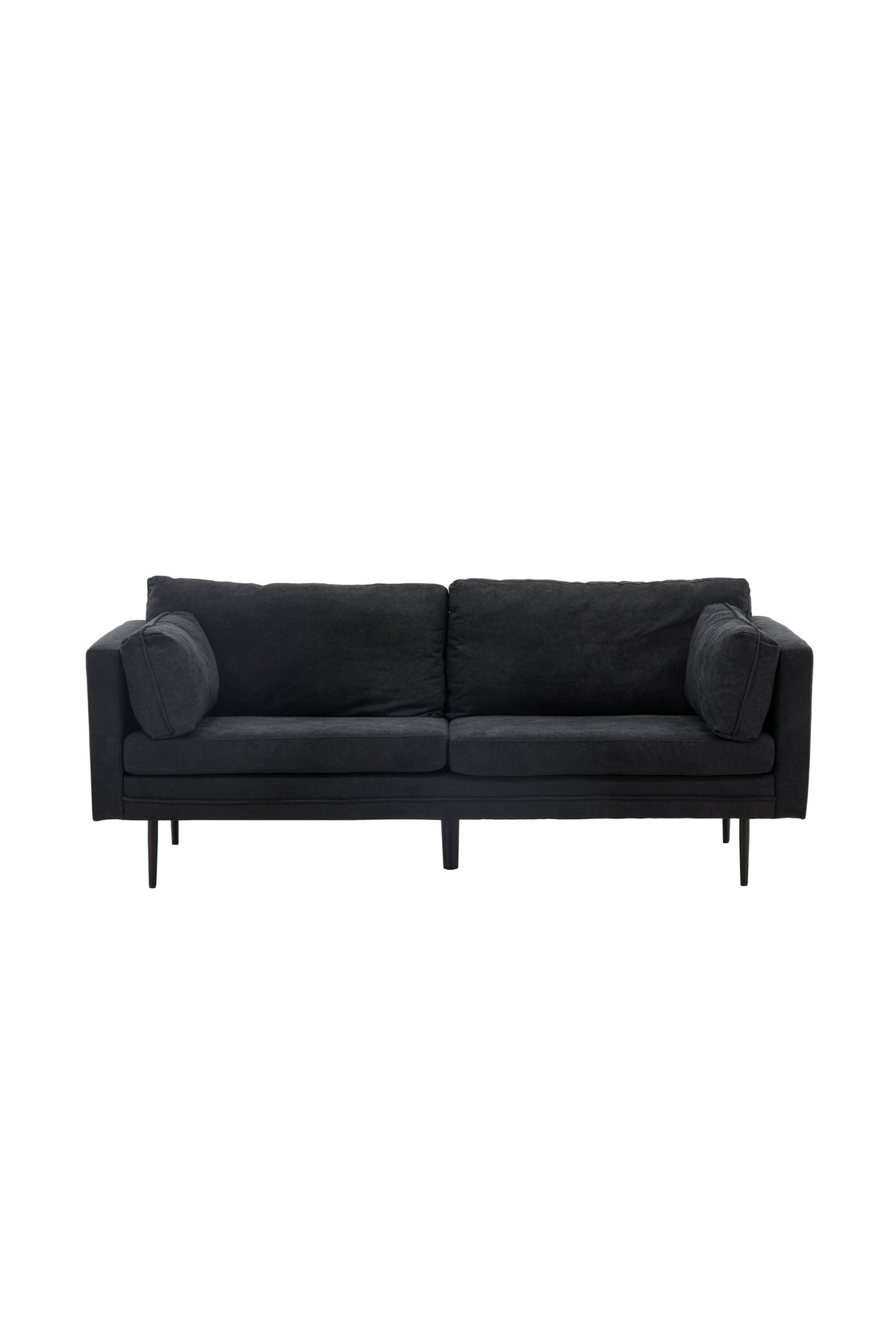 Boom 3-sits soffor svart – studioshot
