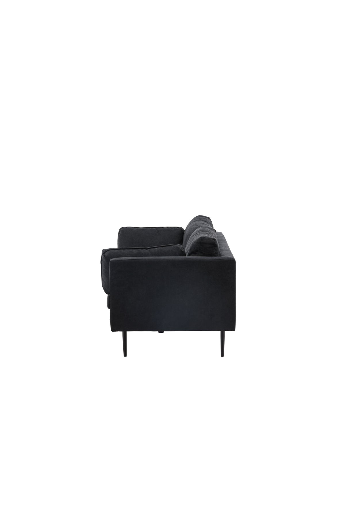 Boom 3-sits soffor svart – studioshot