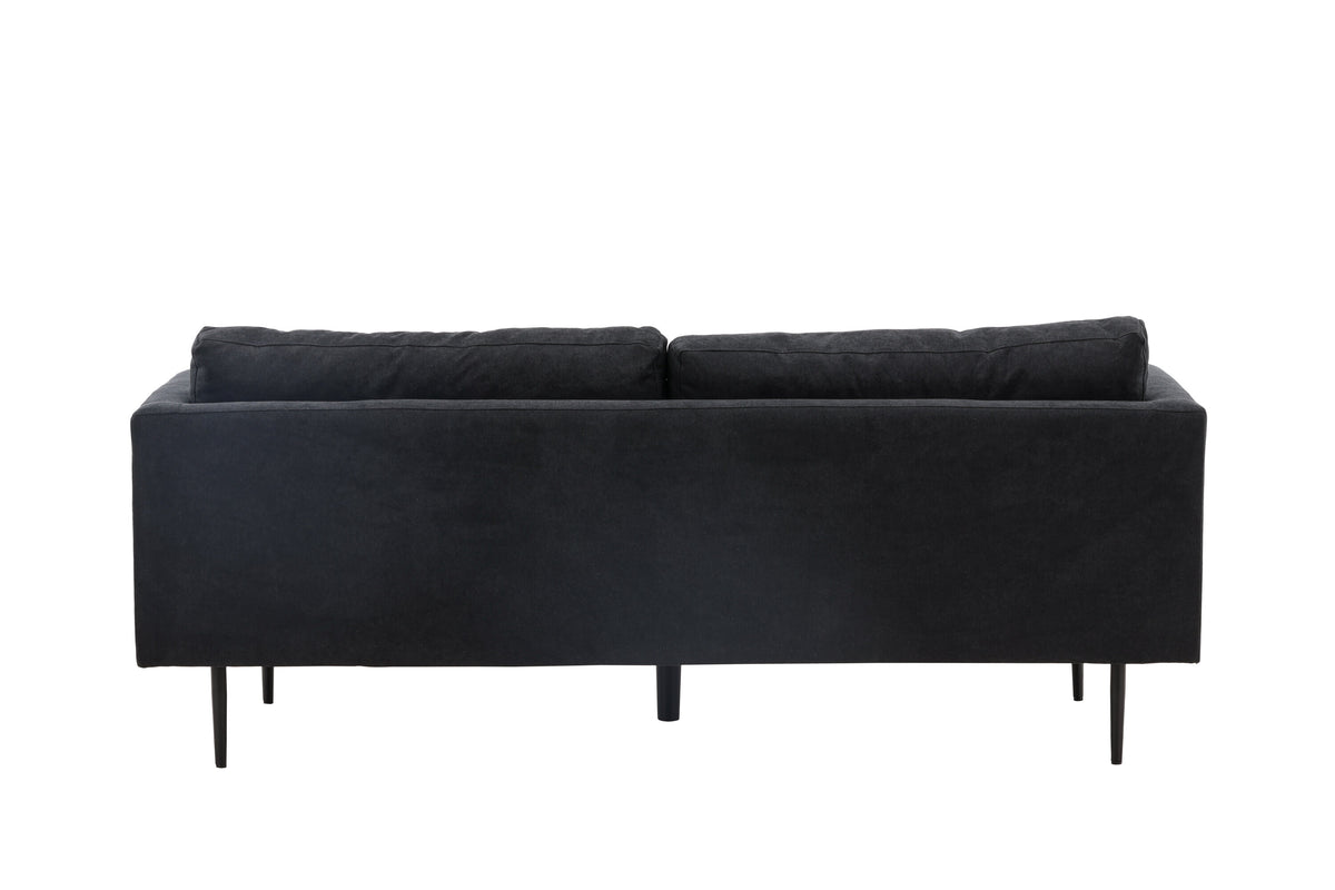 Boom 3-sits soffor svart – produktbild