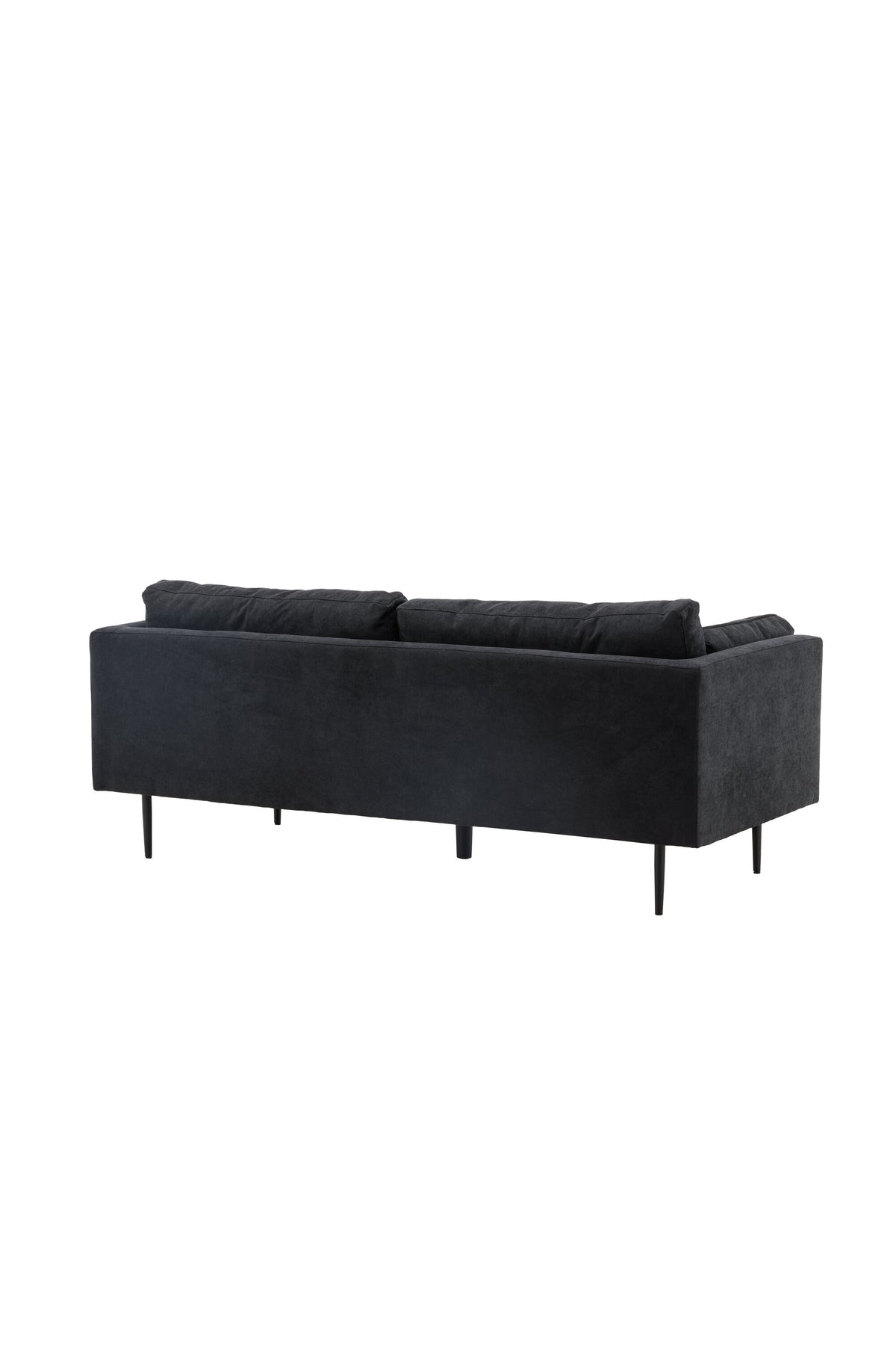 Boom 3-sits soffor svart – studioshot