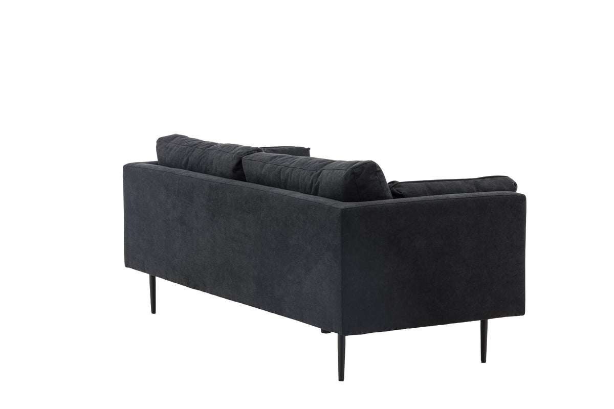 Boom 3-sits soffor svart – produktbild