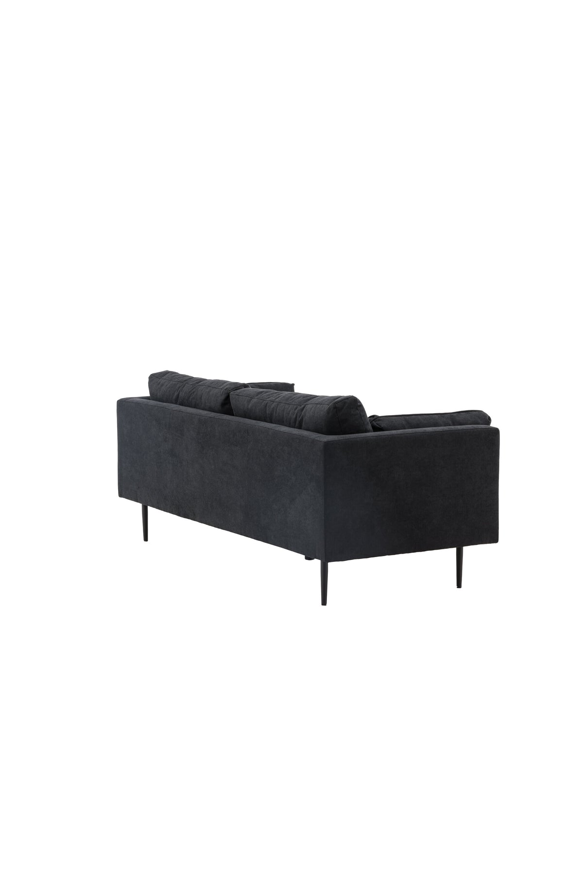 Boom 3-sits soffor svart – studioshot