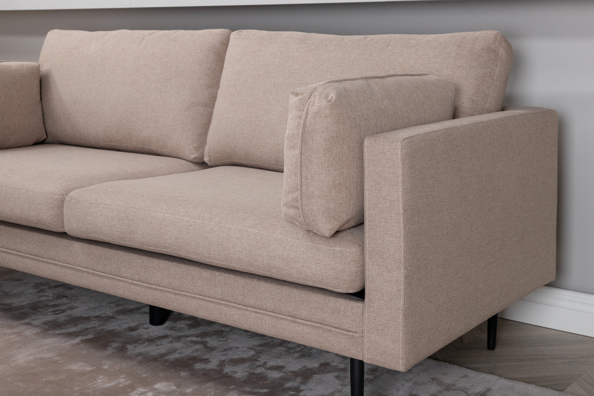 Boom 3-sits soffor brun – inspirationsbild