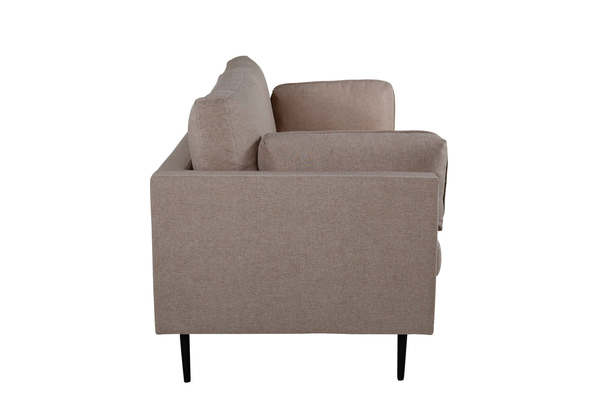Boom 3-sits soffor brun – detaljbild