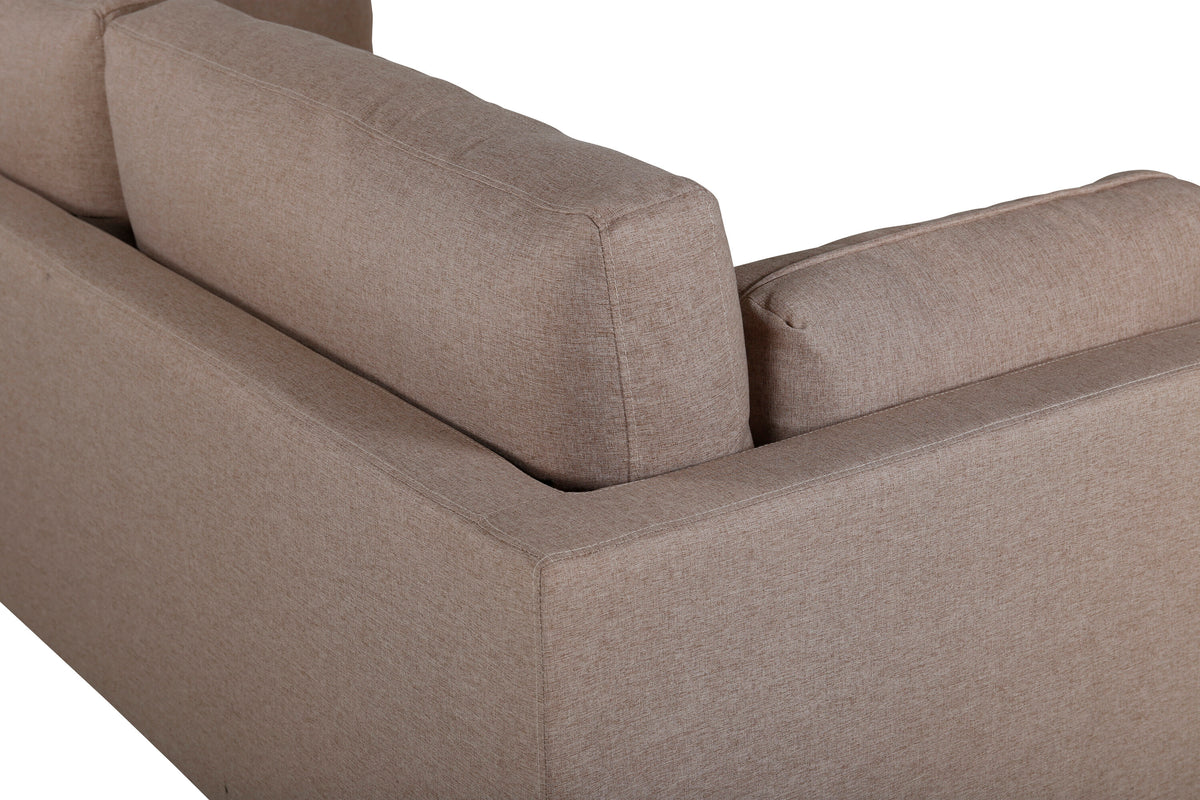 Boom 3-sits soffor brun – produktbild
