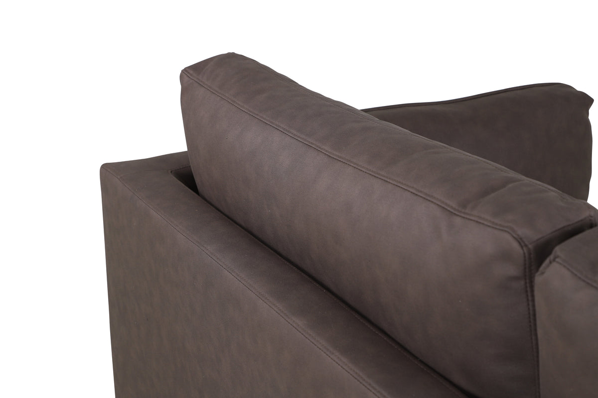 Boom 3-sits soffor brun – produktbild