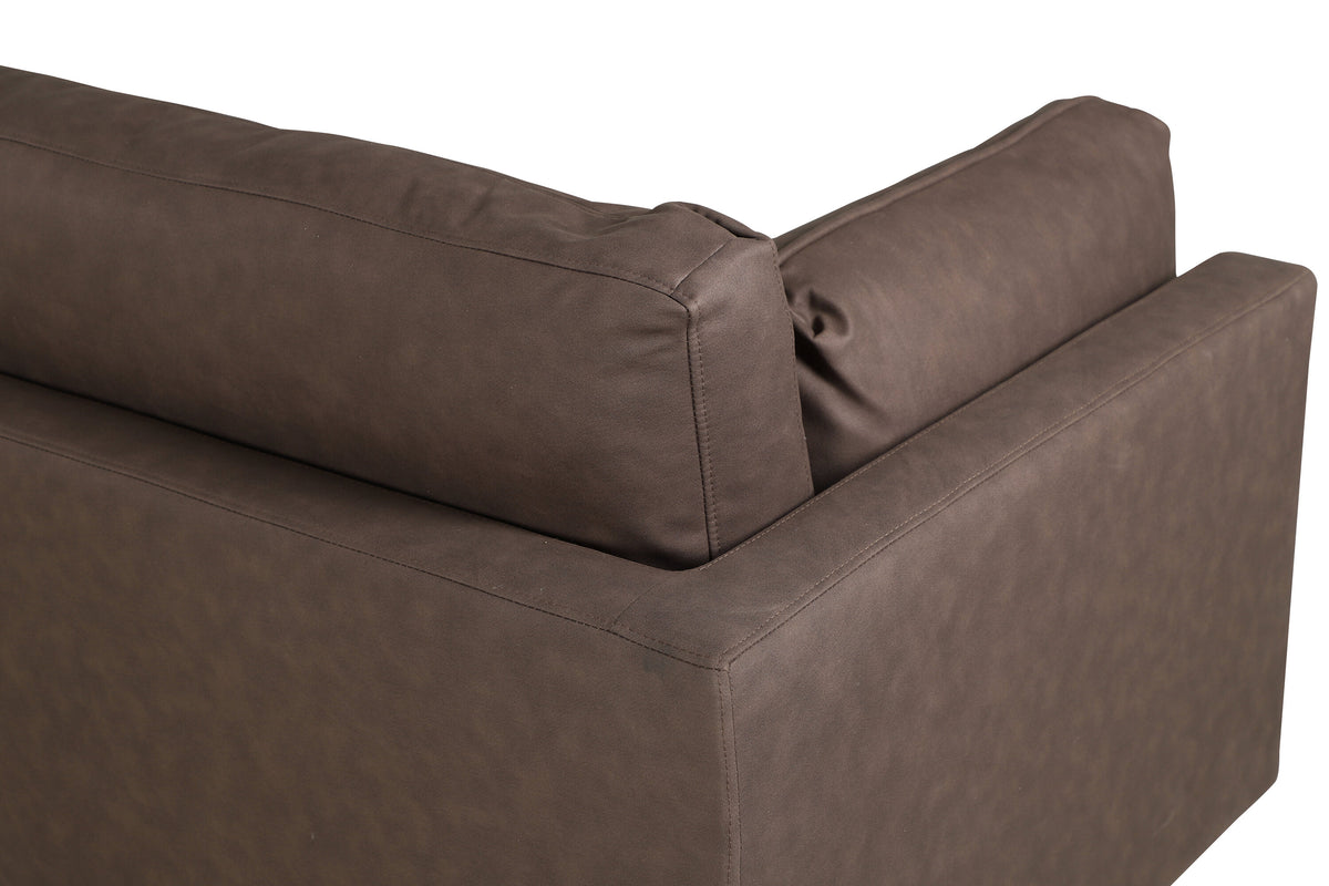 Boom 3-sits soffor brun – produktbild