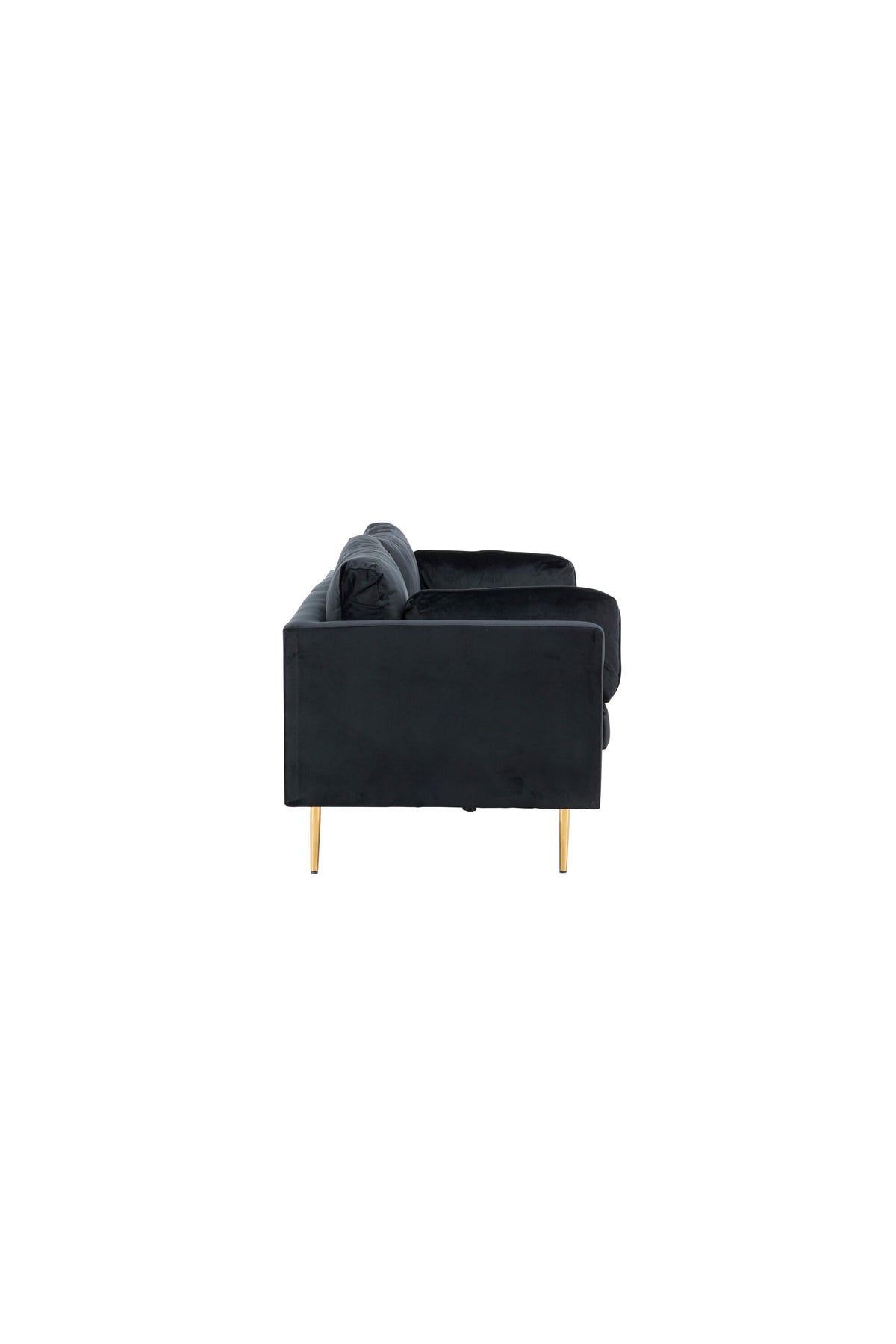 Boom 3-sits soffor svart – studioshot