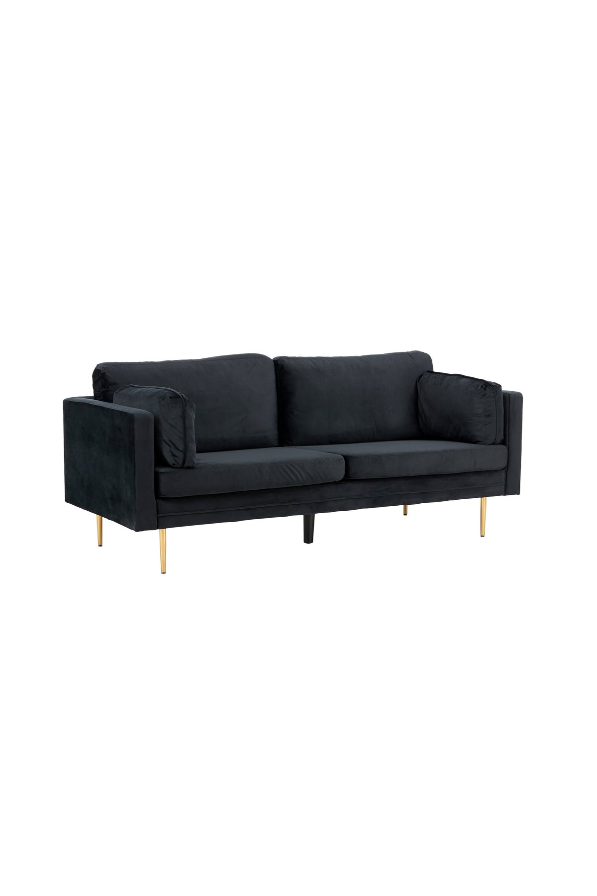 Boom 3-sits soffor svart – studioshot
