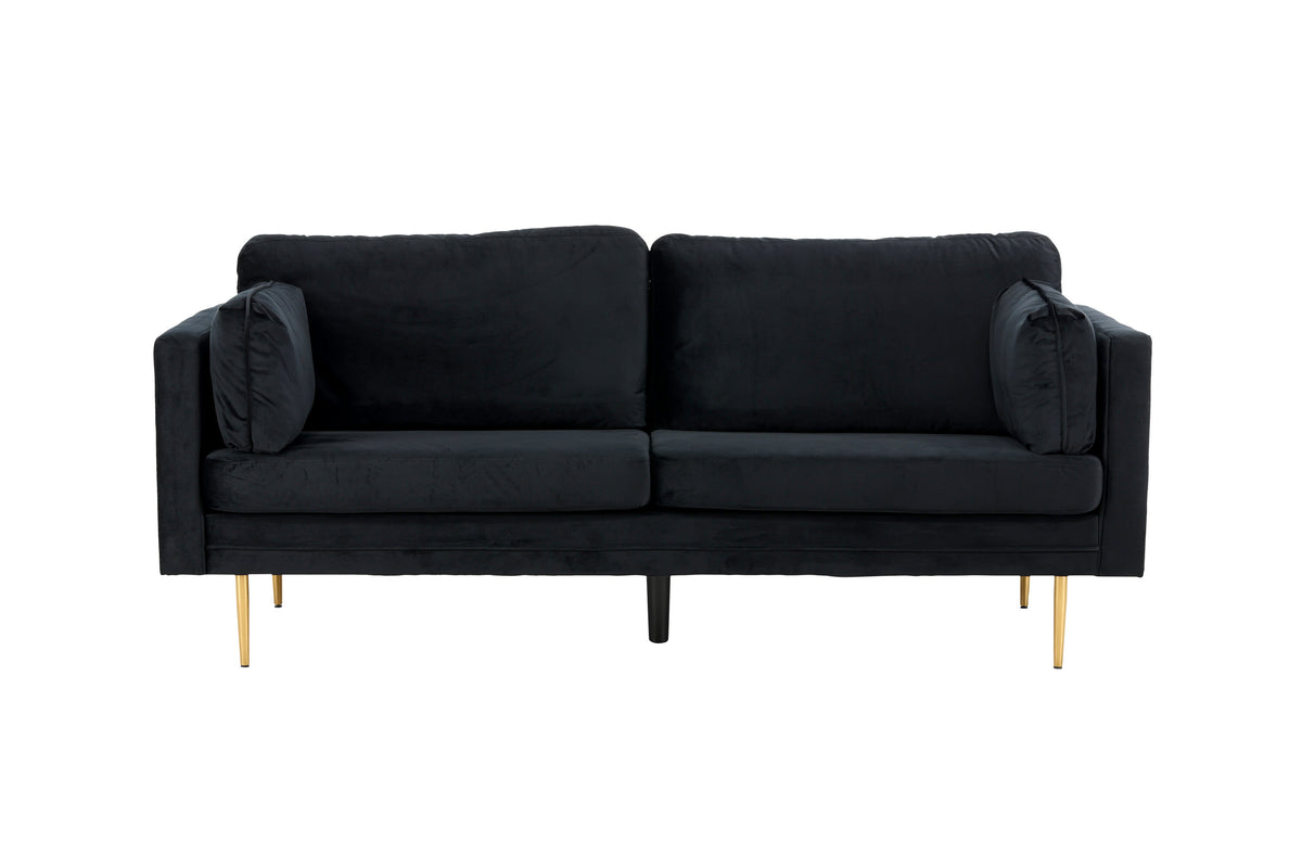 Boom 3-sits soffor svart – produktbild
