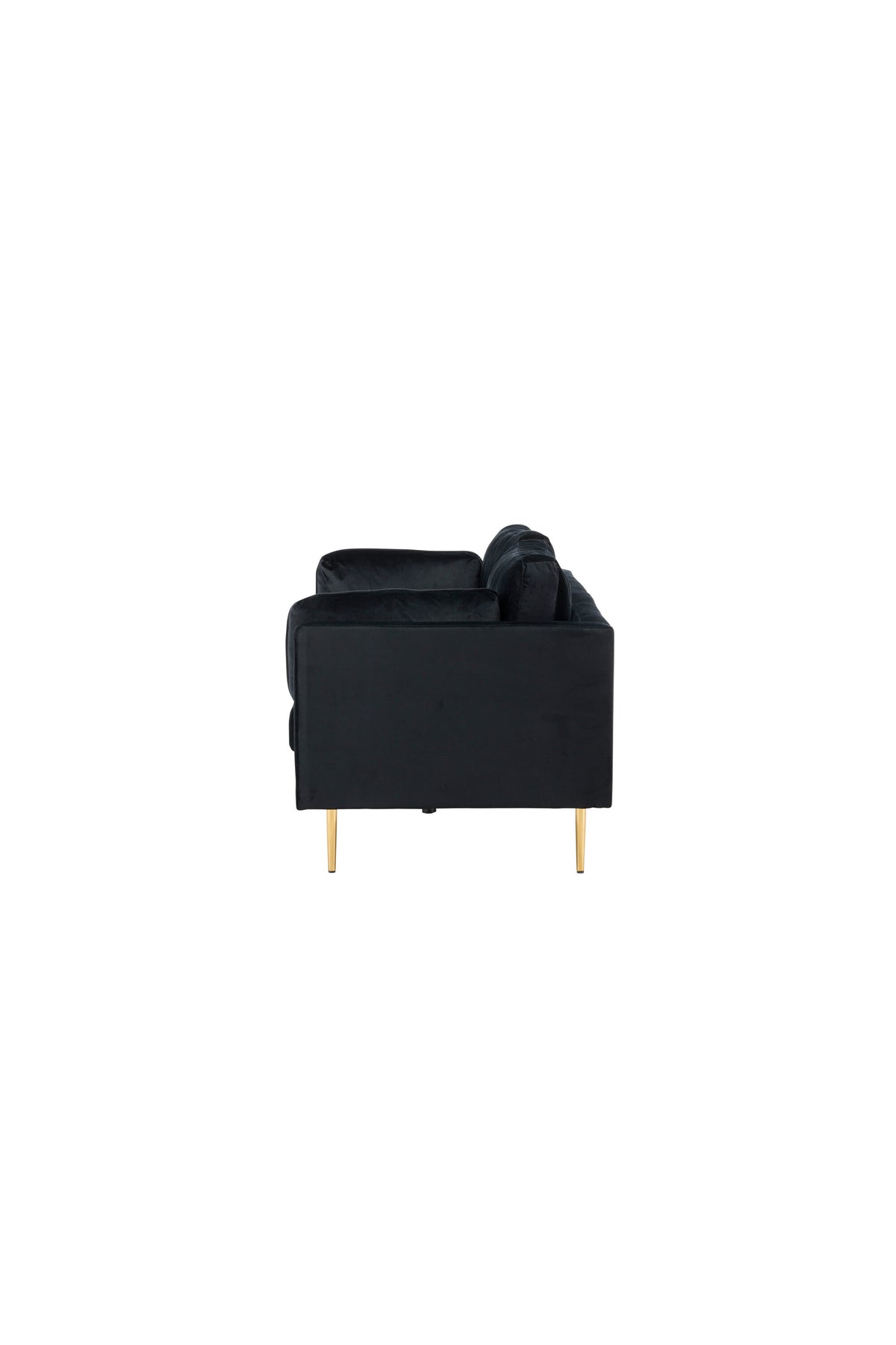 Boom 3-sits soffor svart – studioshot