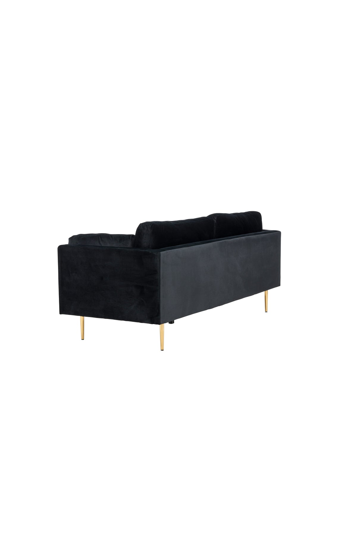 Boom 3-sits soffor svart – studioshot