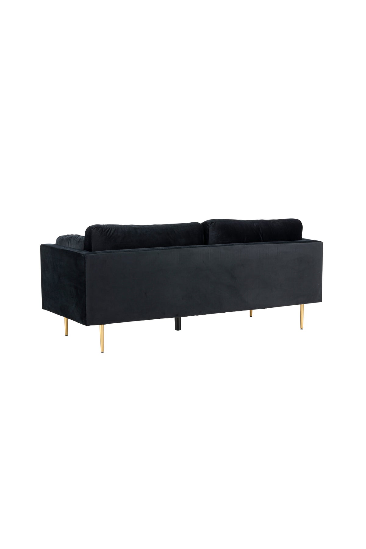 Boom 3-sits soffor svart – studioshot