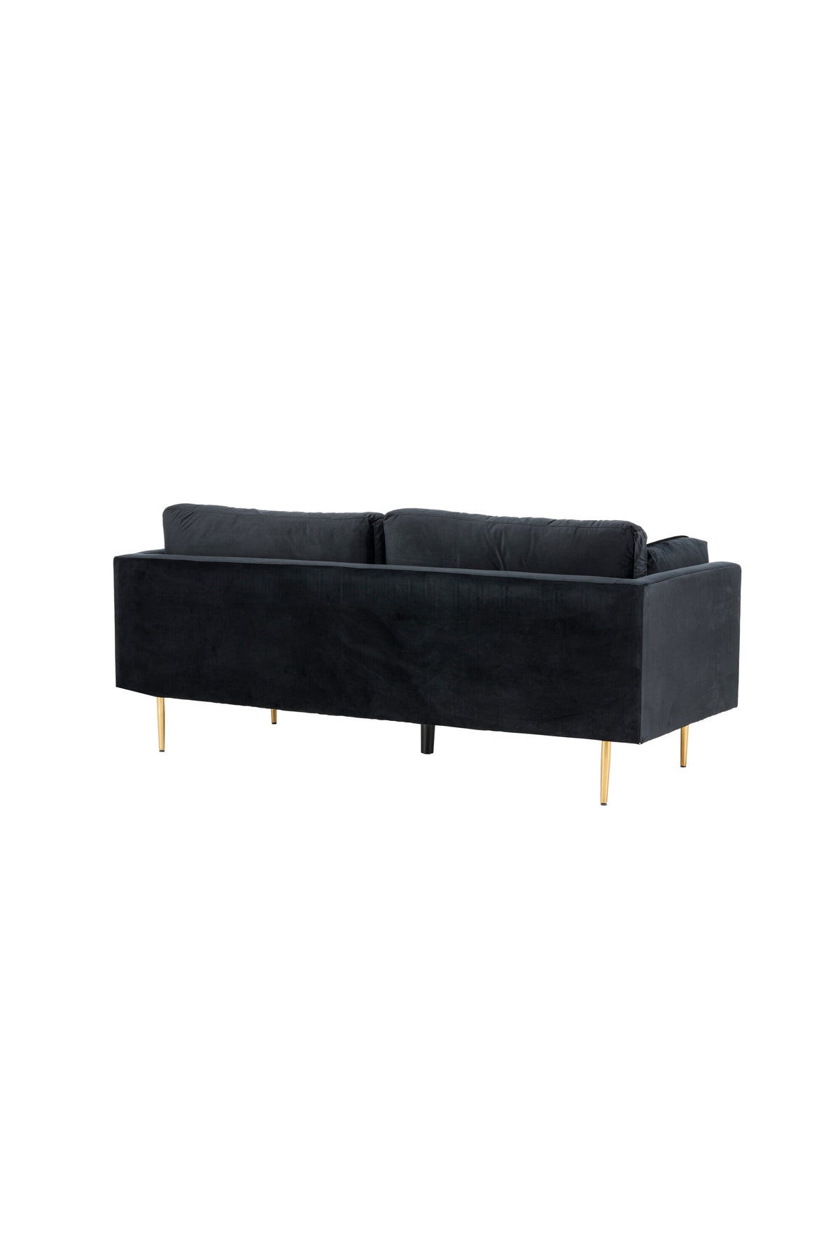 Boom 3-sits soffor svart – studioshot