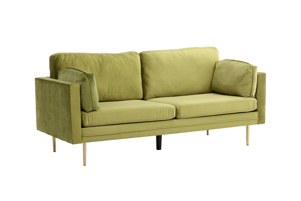 Boom 3-sits soffor grön – produktbild