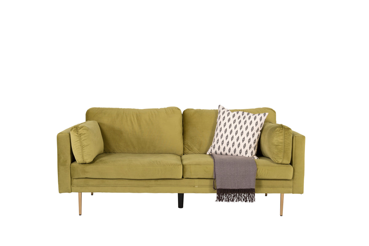 Boom 3-sits soffor grön – sidovy