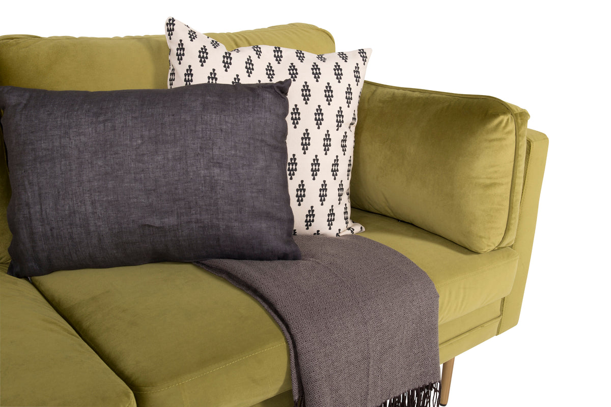 Boom 3-sits soffor grön – produktbild