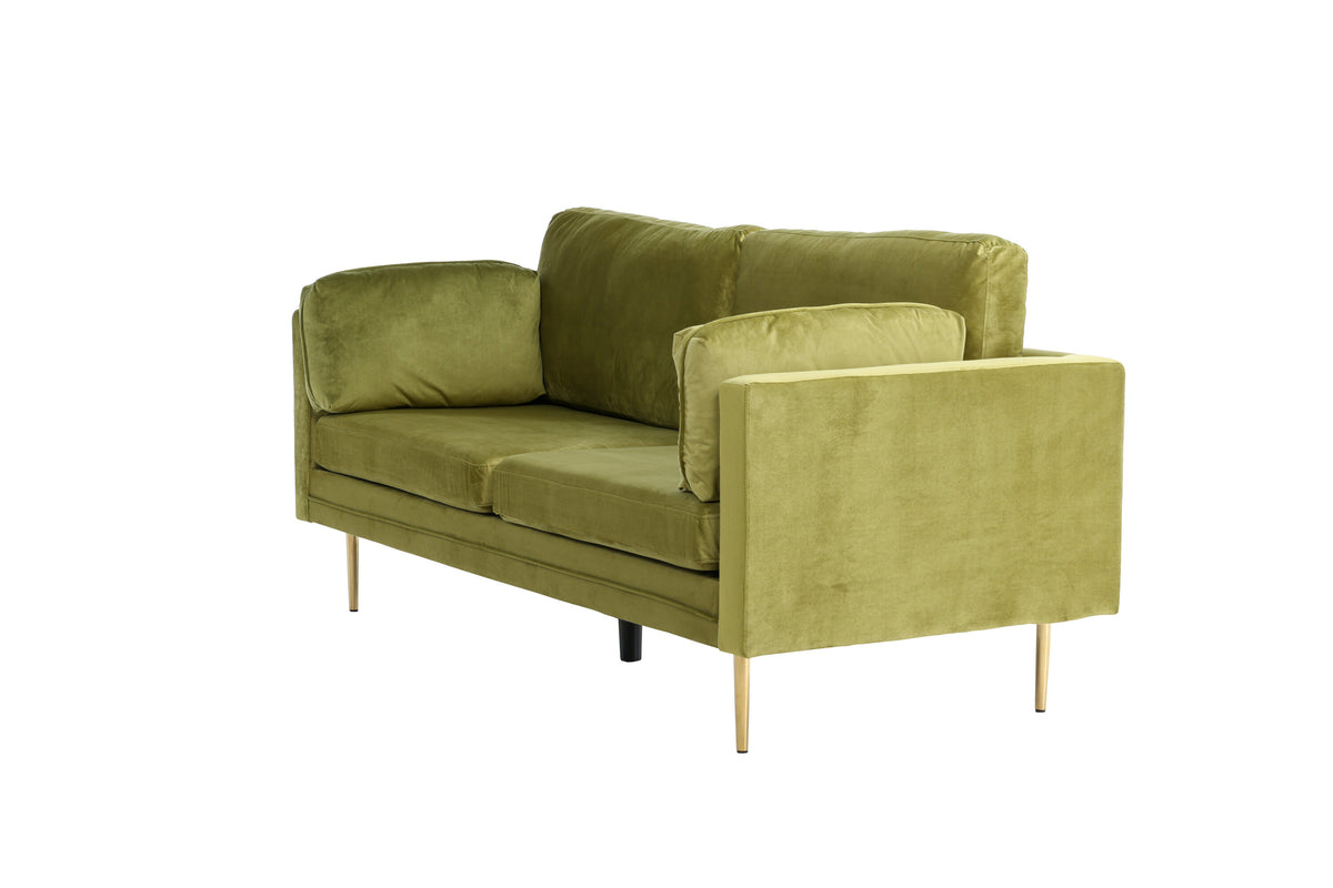 Boom 3-sits soffor grön – detaljbild