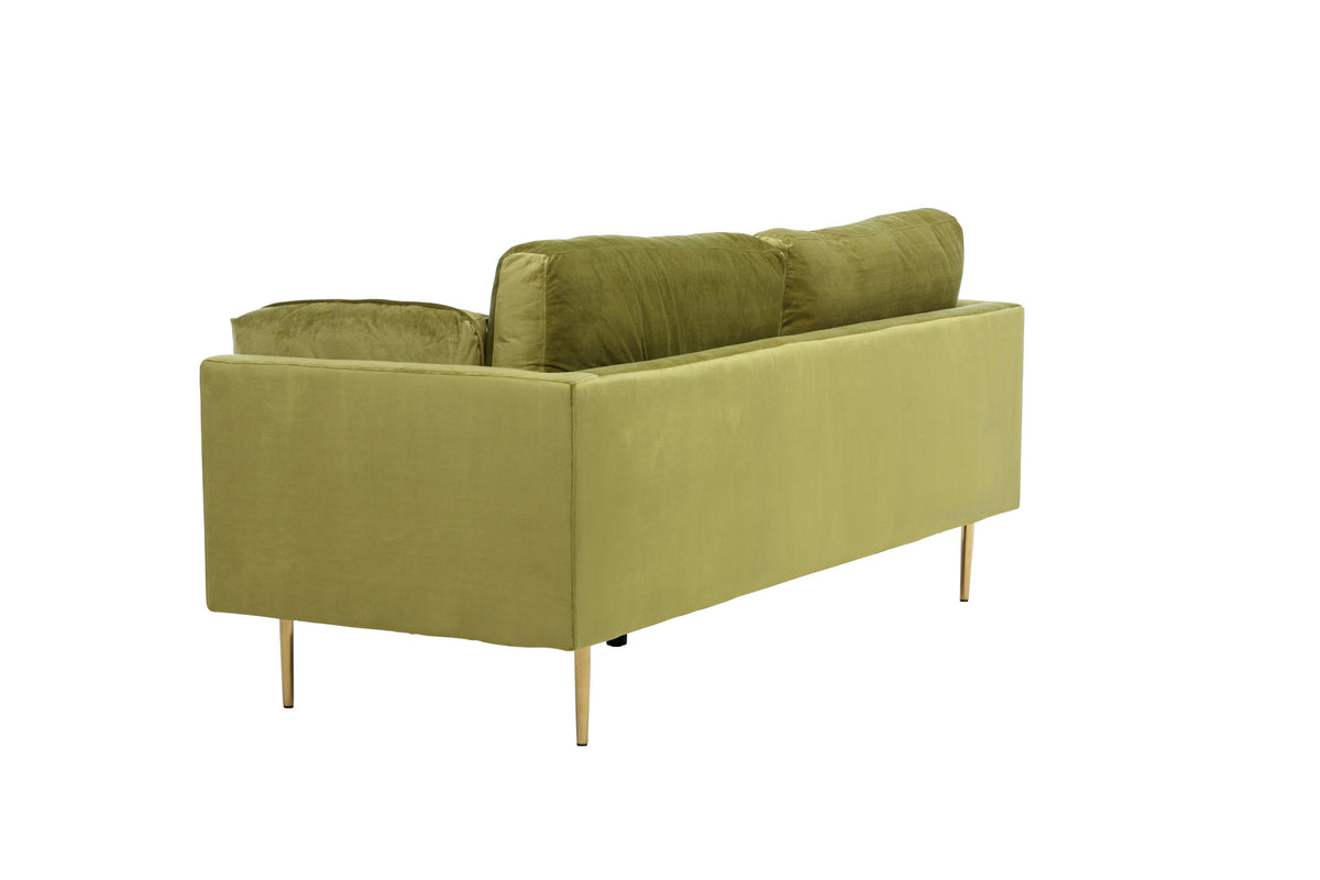 Boom 3-sits soffor grön – produktbild