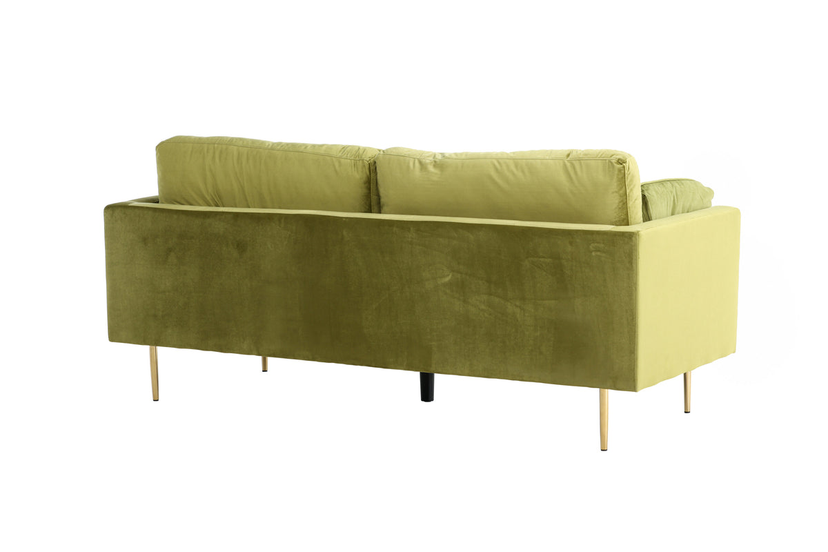 Boom 3-sits soffor grön – produktbild