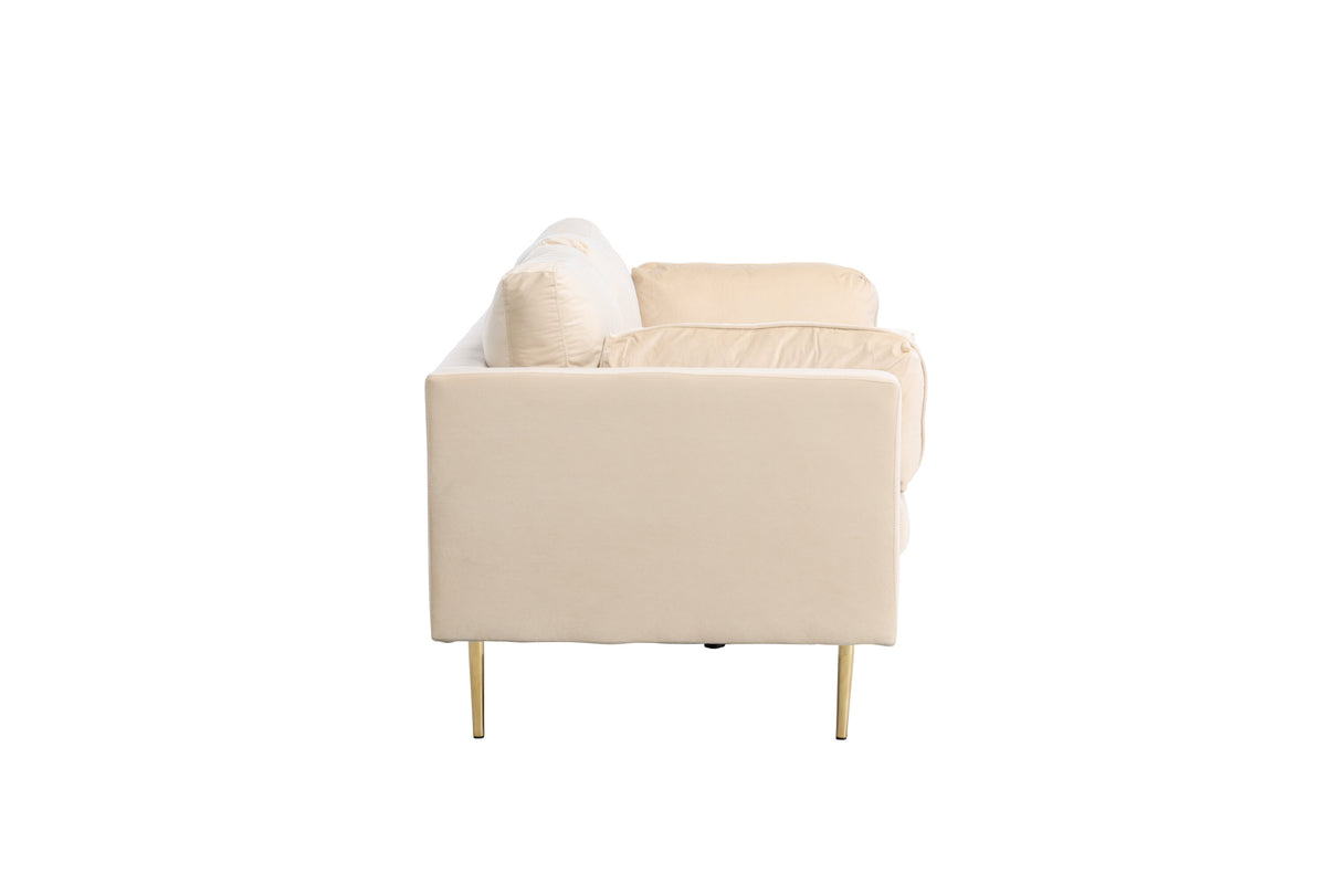 Boom 3-sits soffor beige – produktbild