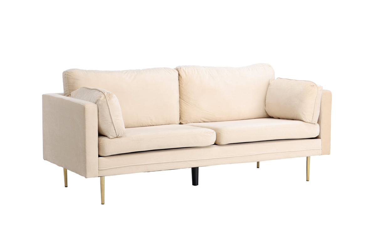 Boom 3-sits soffor beige – produktbild