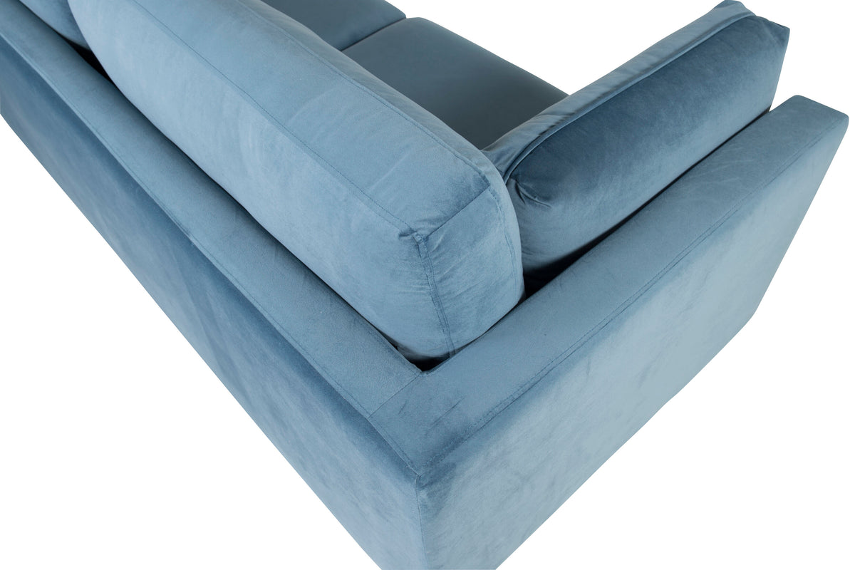 Boom 3-sits soffor blå – produktbild