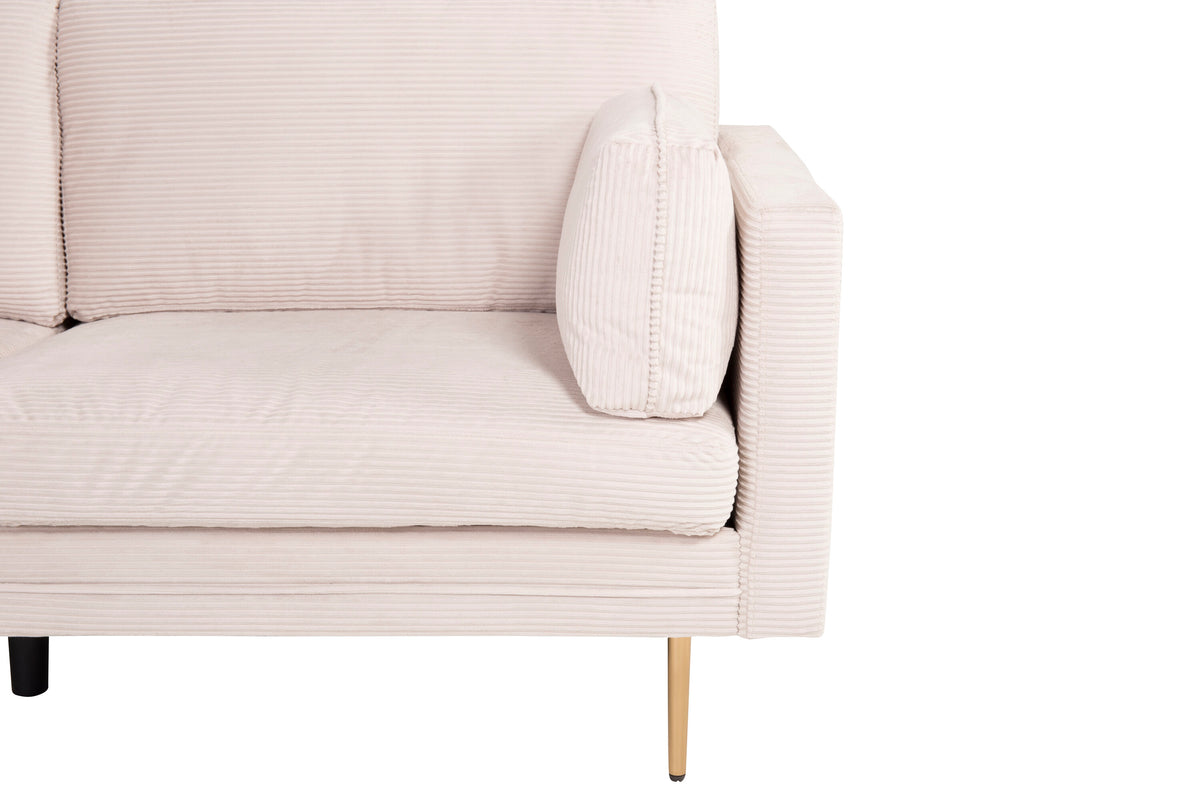 Boom 3-sits soffor beige – produktbild