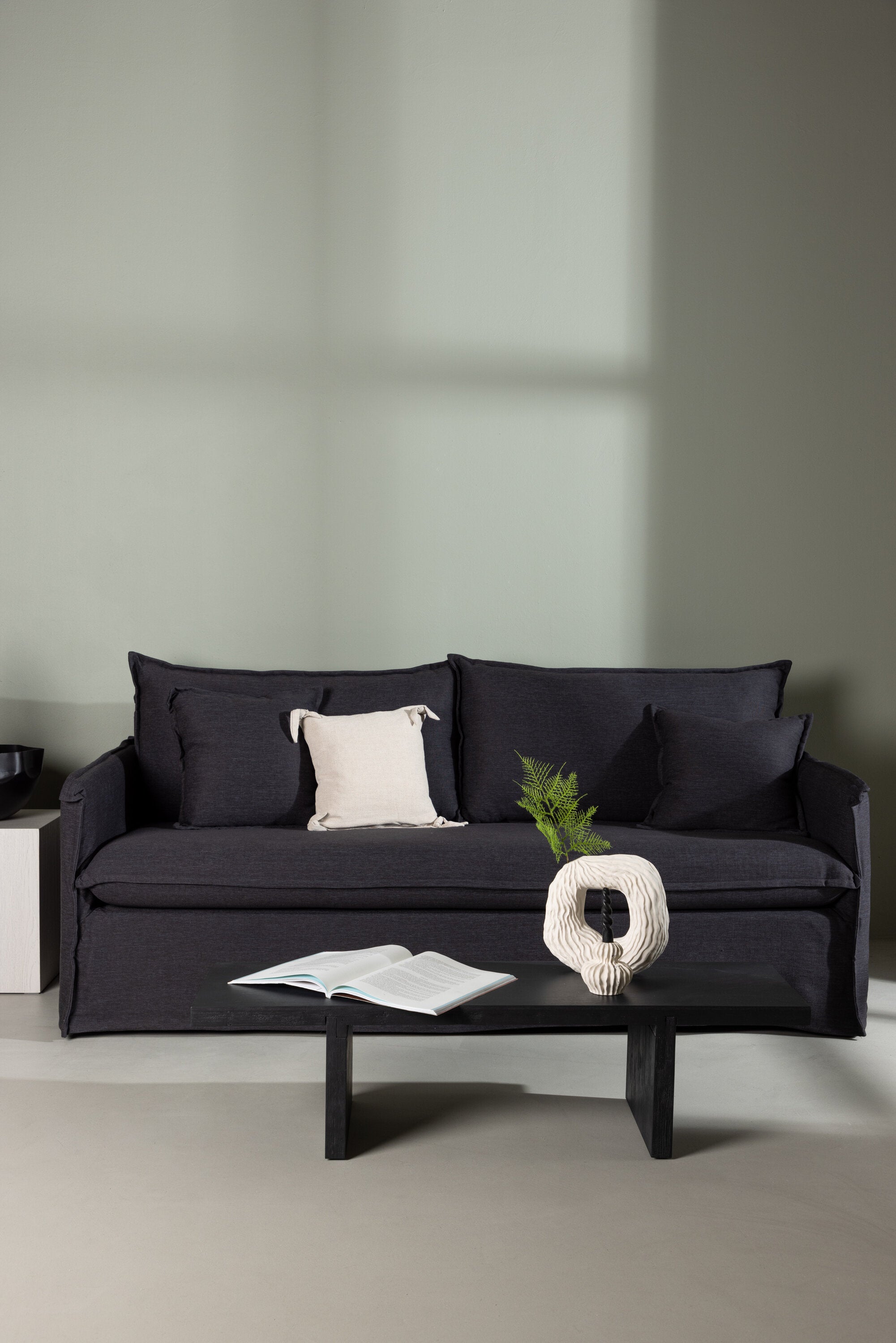 Nova 3-sits soffor Black