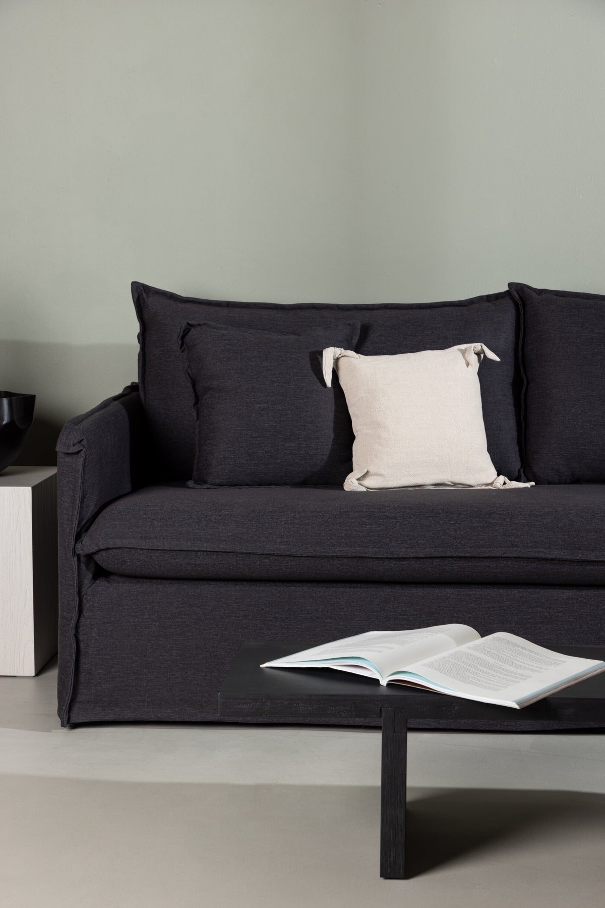 Nova 3-sits soffor Black