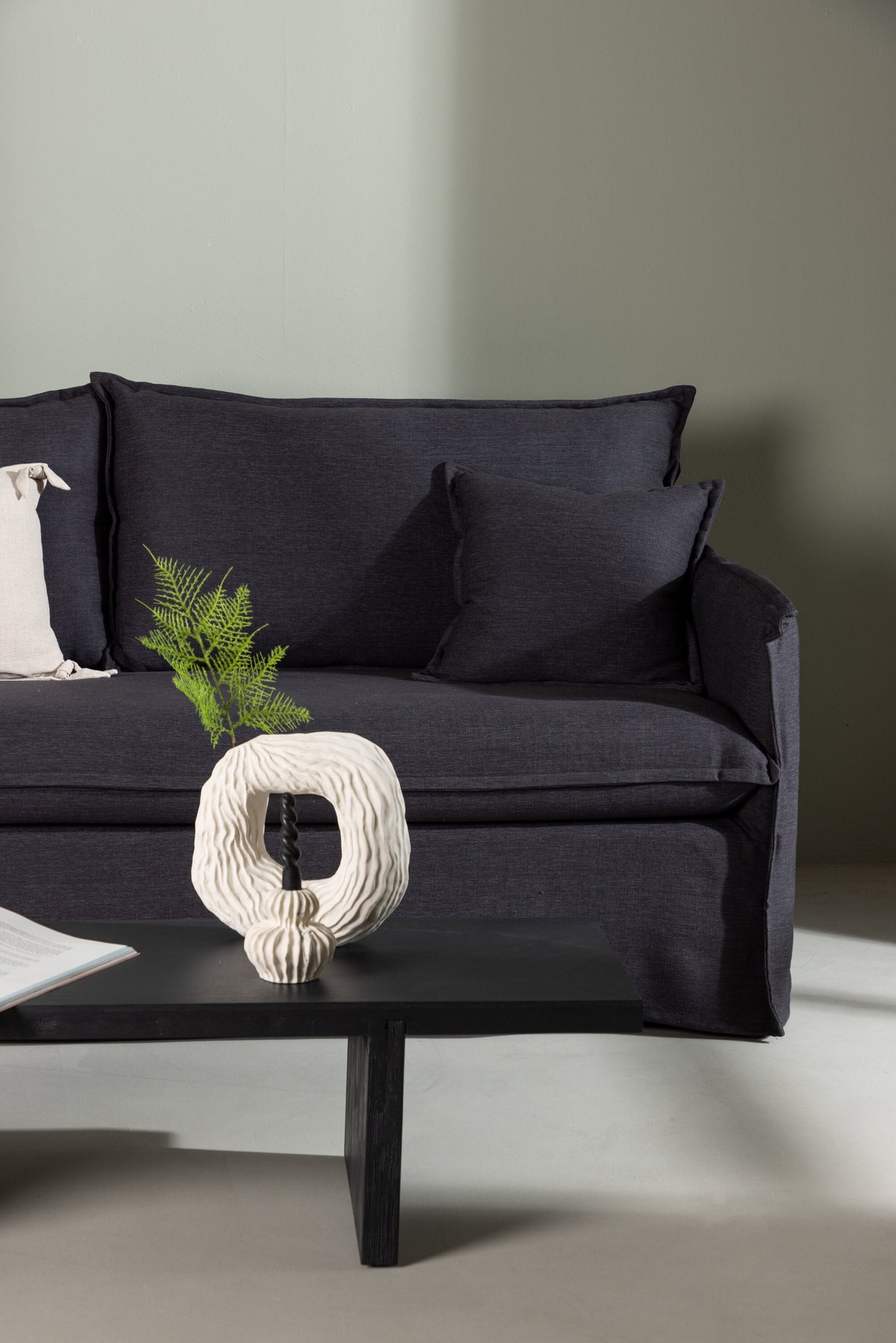 Nova 3-sits soffor Black