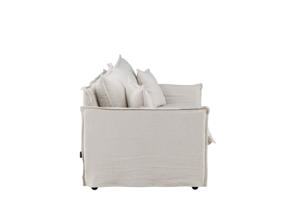 Nova 3-sits soffor beige – produktbild