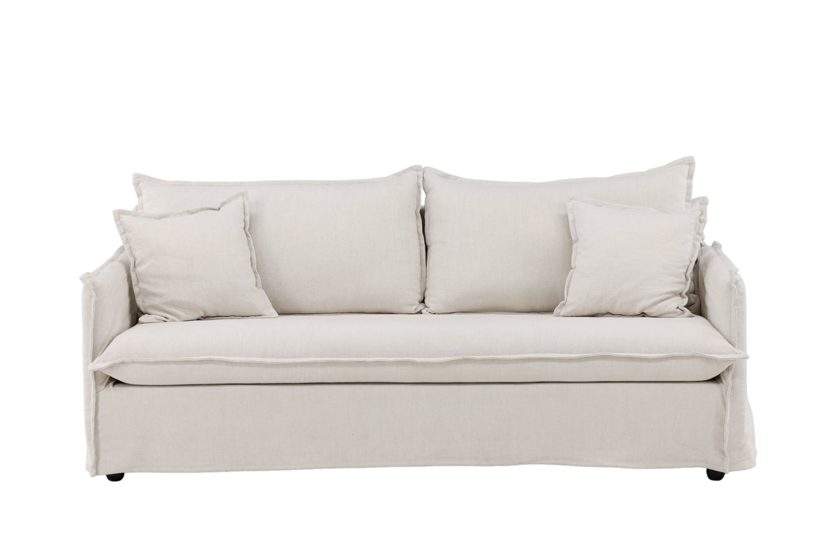 Nova 3-sits soffor beige – produktbild