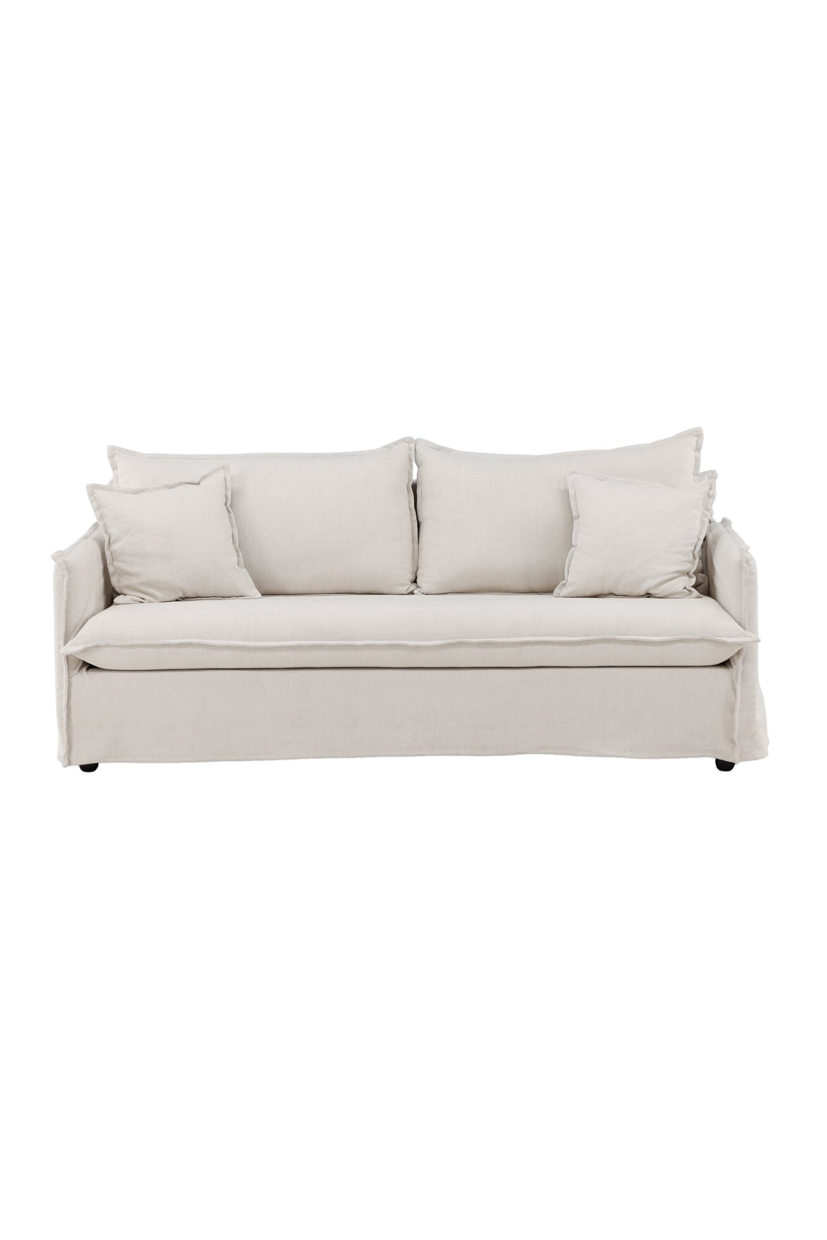 Nova 3-sits soffor beige – studioshot