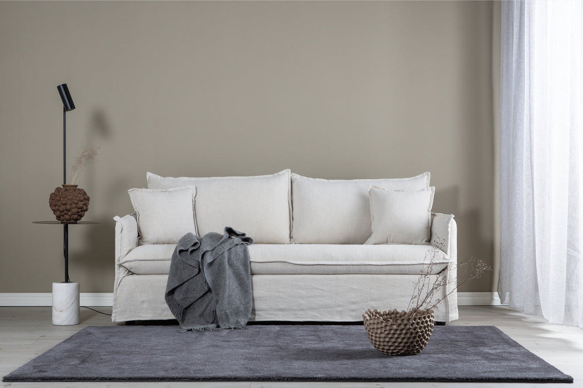 Nova 3-sits soffor beige – inspirationsbild