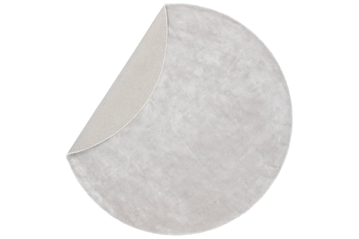 Indra viskosmatta rund ⌀200 cm – sidovy