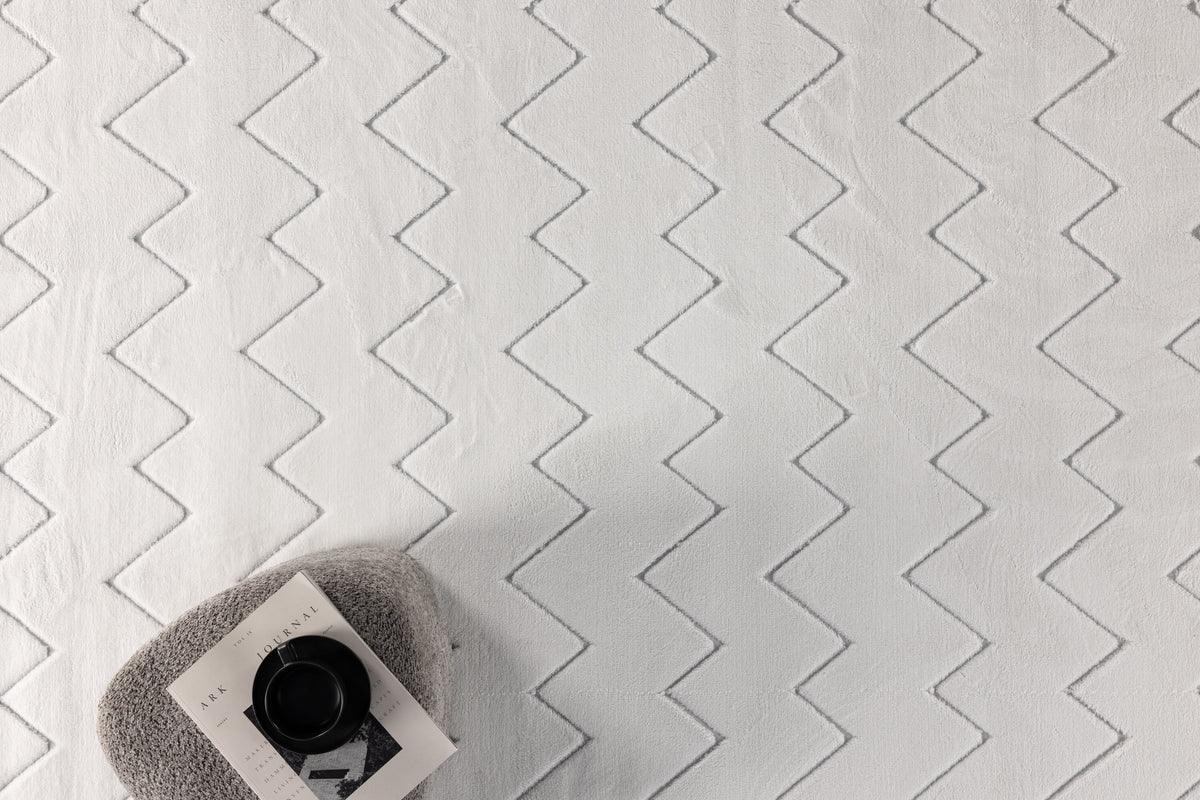 Fia polyestermatta 290 x 200 cm – hemmiljö ovanifrån