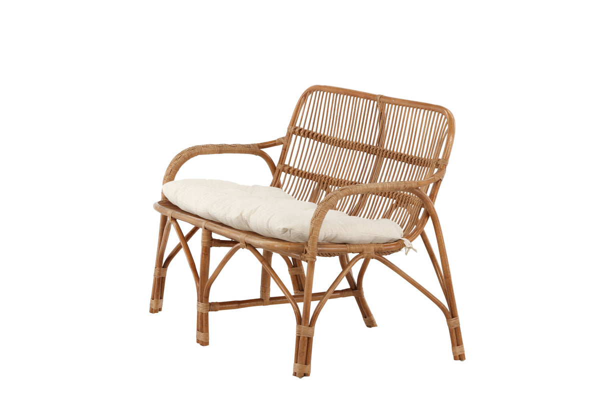 Nella 2-sits soffor nature – detaljbild