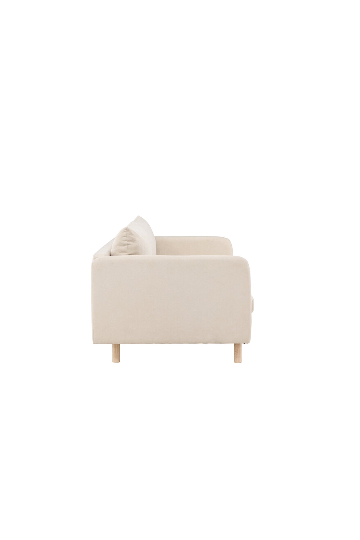 Zero 2-sits soffor beige – studioshot