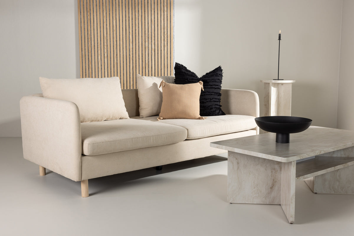 Zero 2-sits soffor beige – inspirationsbild